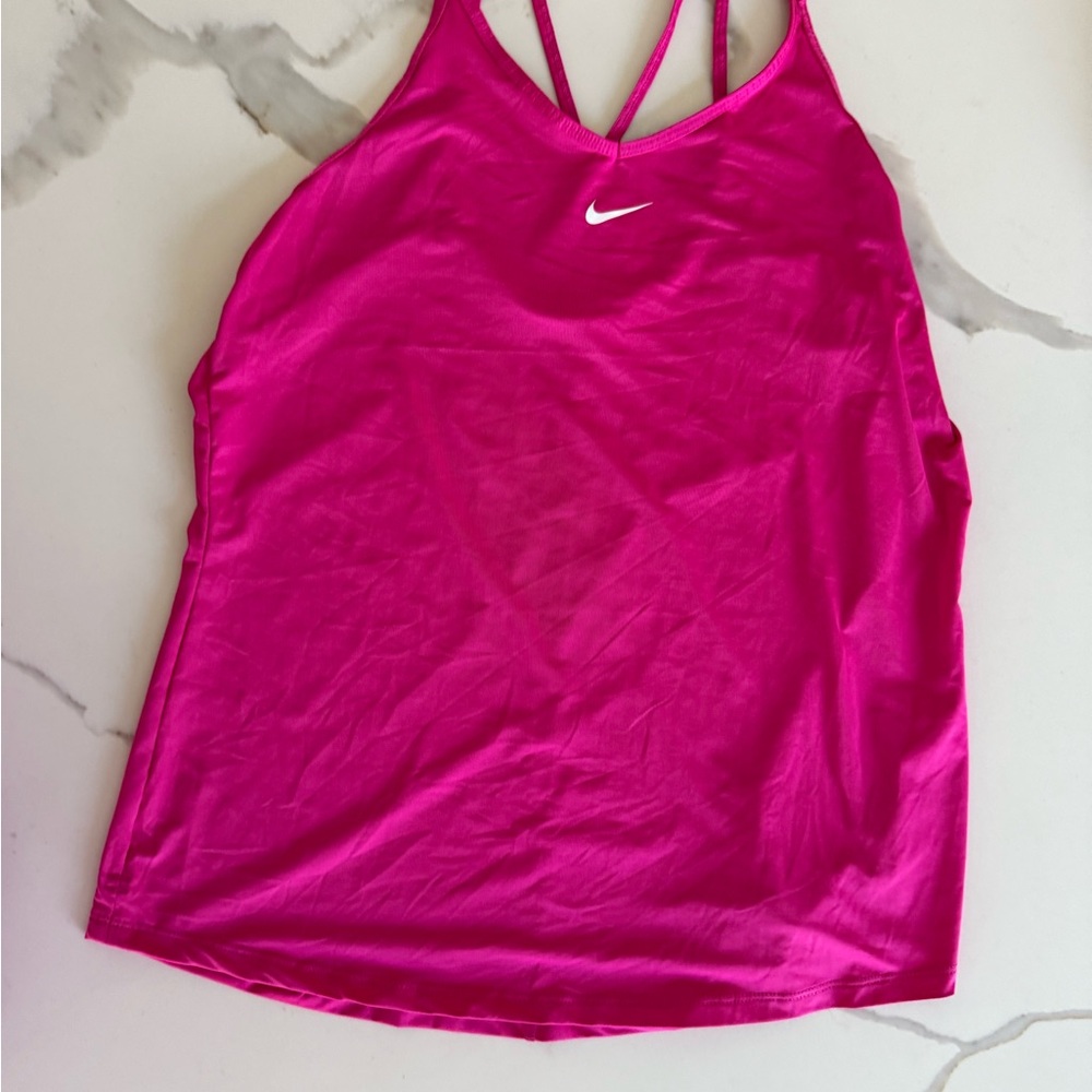 Nike Fuchsia Strappy Tank Top